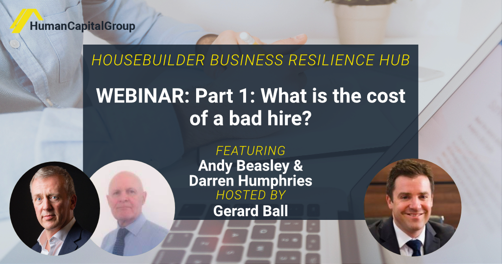 WEBINAR: Part 1: What is the cost of a bad hire?